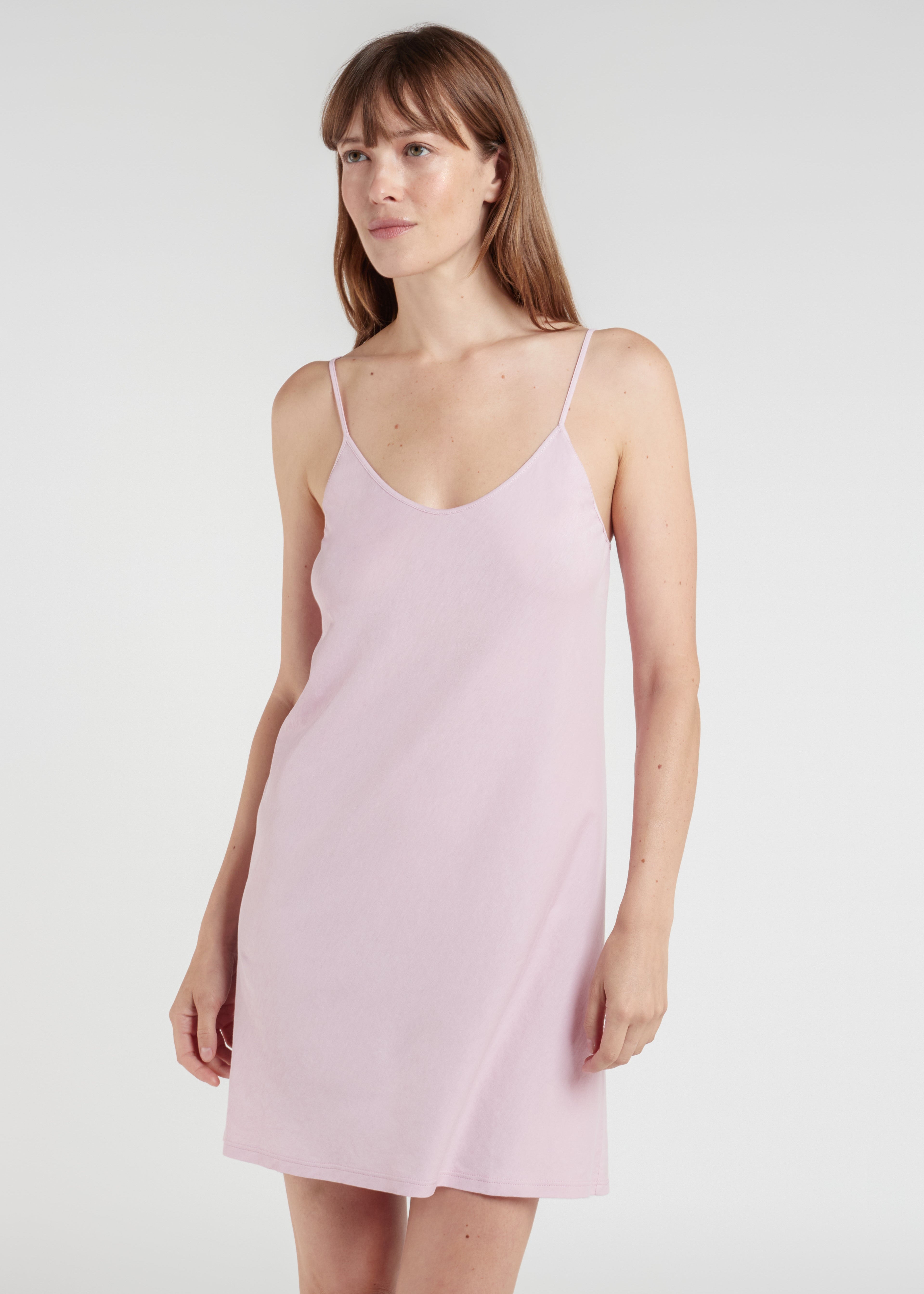 sexy slip dress Blush Blush Pink / US 4 this backless short dress will make the statement effortlessly Lavender Silk Slip Dress for