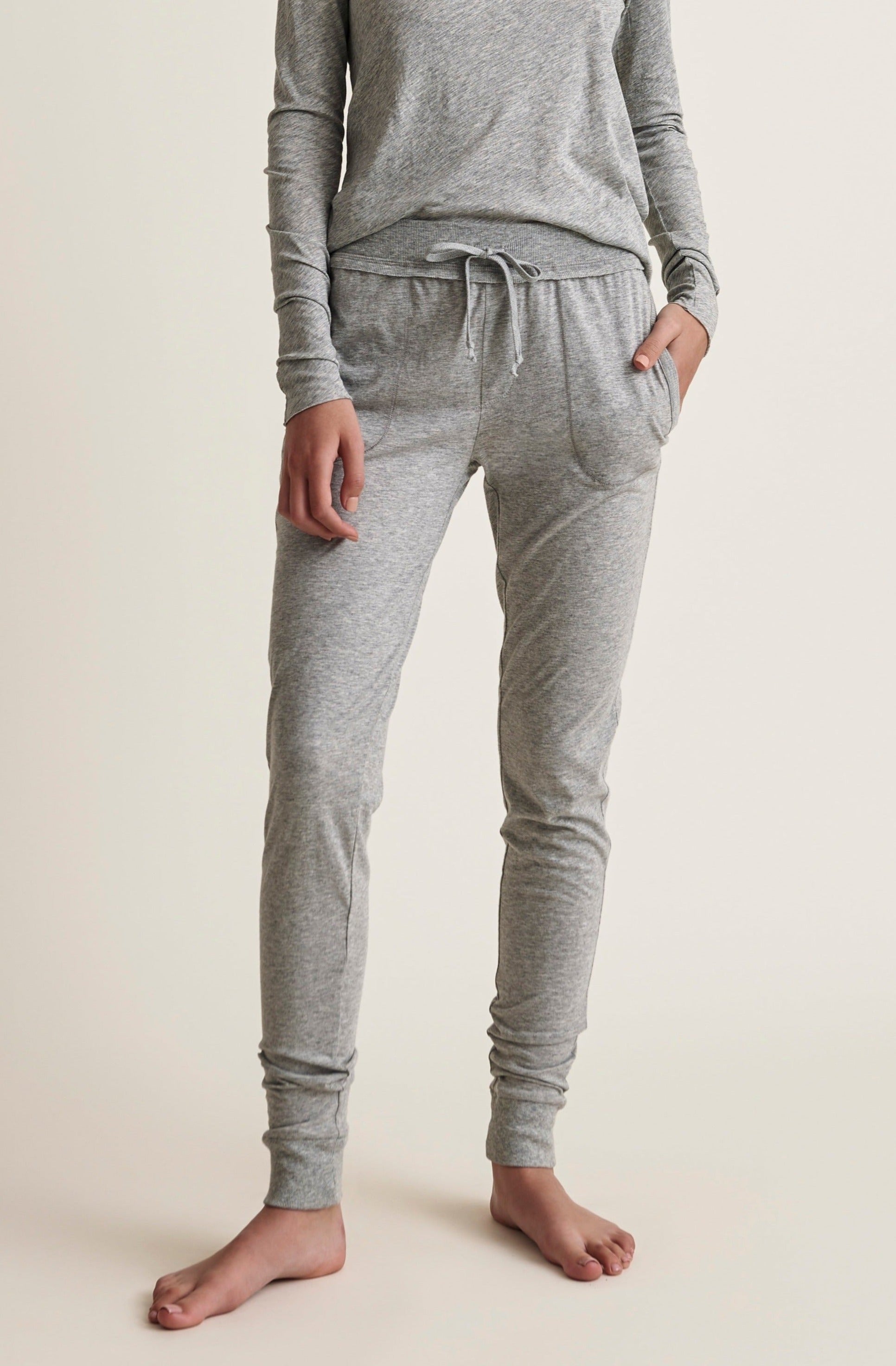 Buy Annabelle By Pantaloons Women Slim fit Polyester Solid Track pants -  Grey Online