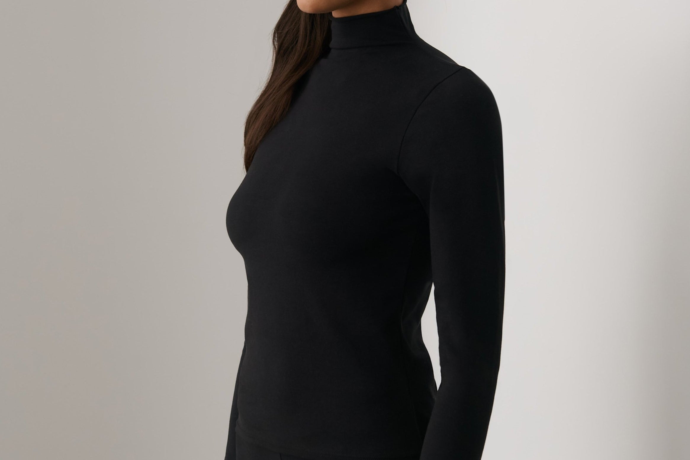 Base Long Sleeve Mock Neck