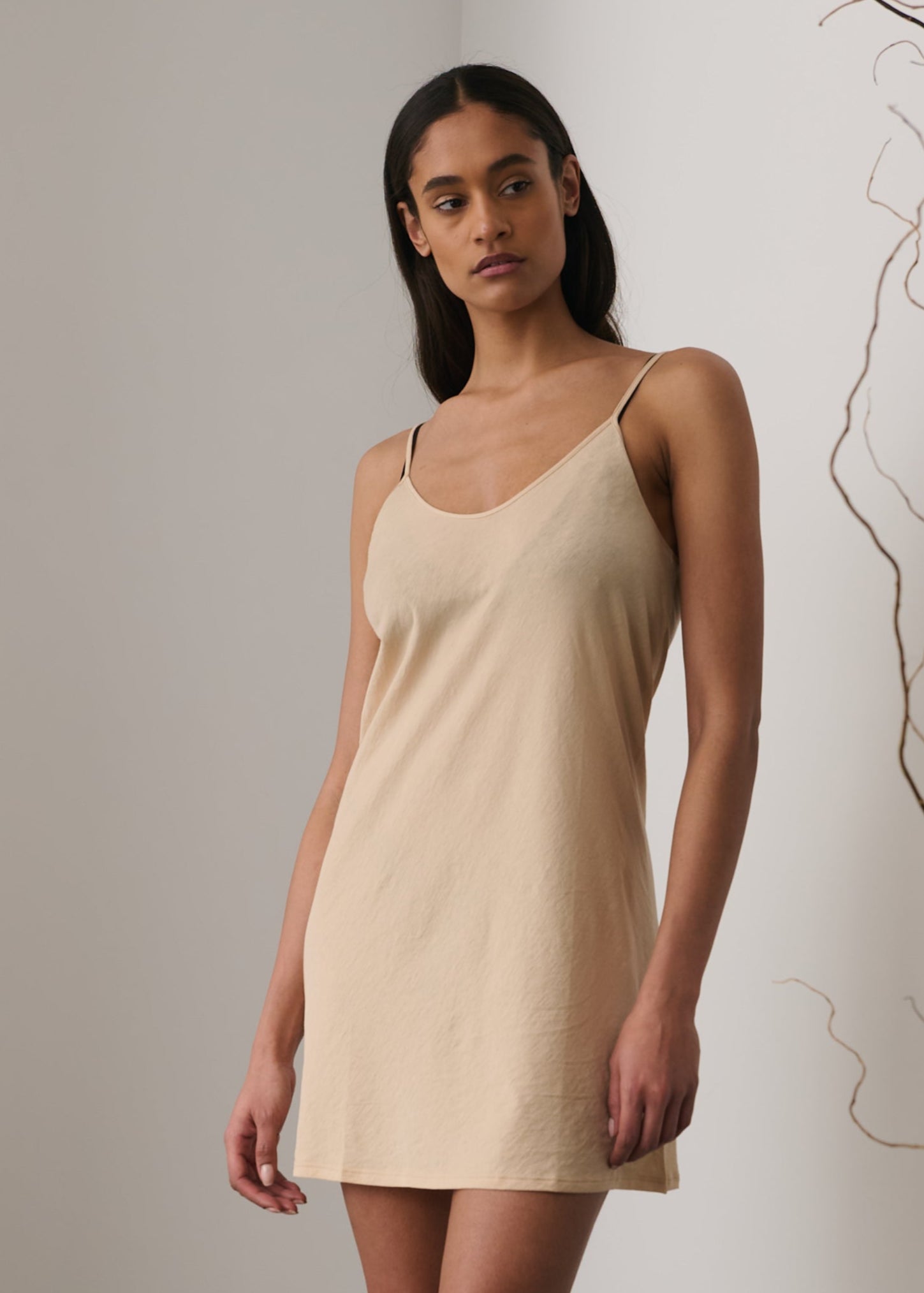 The Sexy Slip | 100% Organic Pima Cotton Slip Dress – Skin