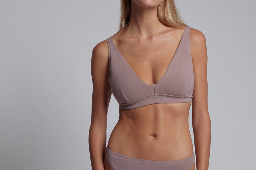 Gios Grace modeling cotton bra - underwear - WOMEN UNDERWEAR