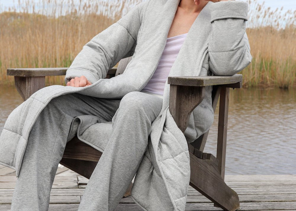 Sierra Robe|Heather Grey