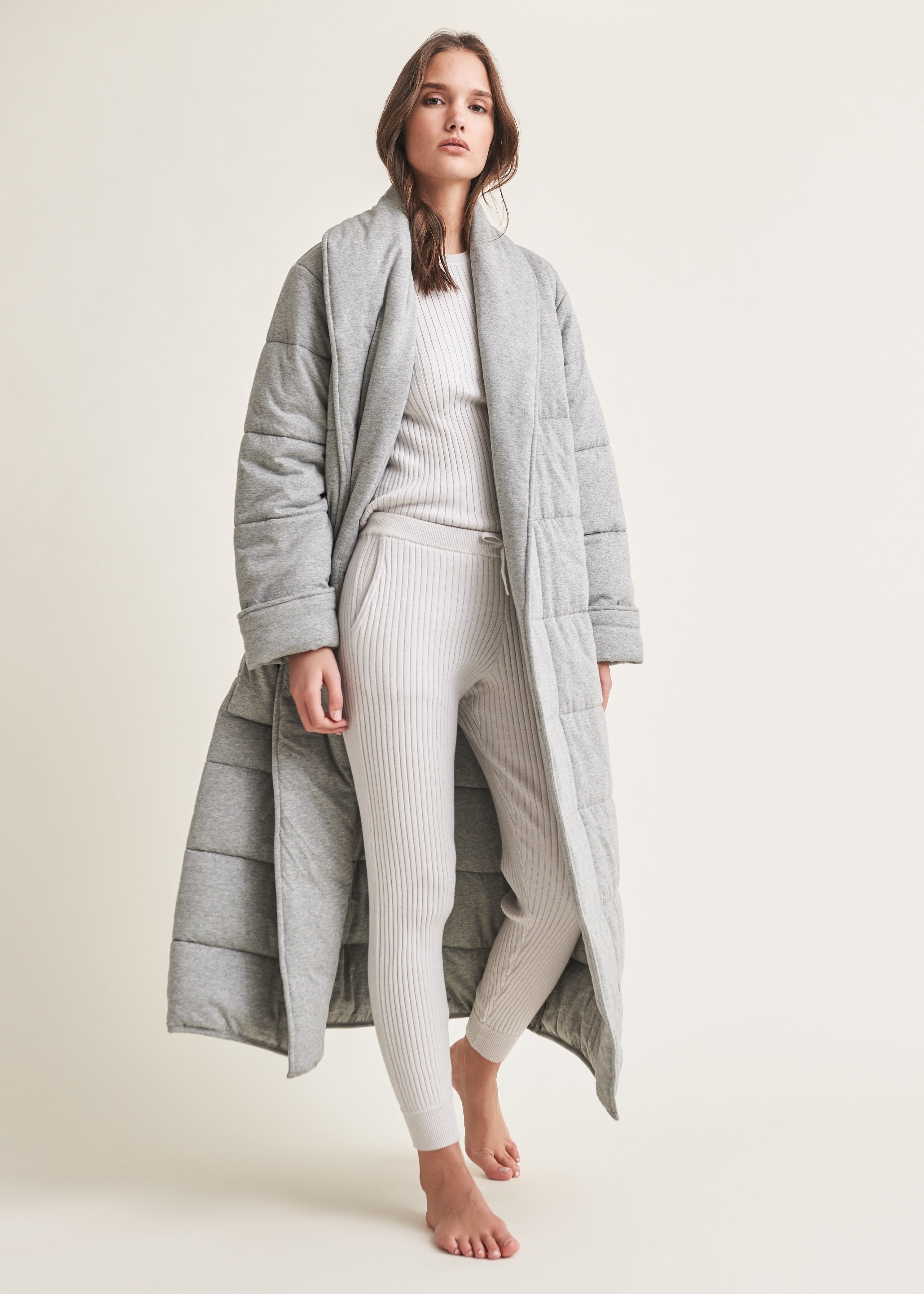 Sierra Robe|Heather Grey