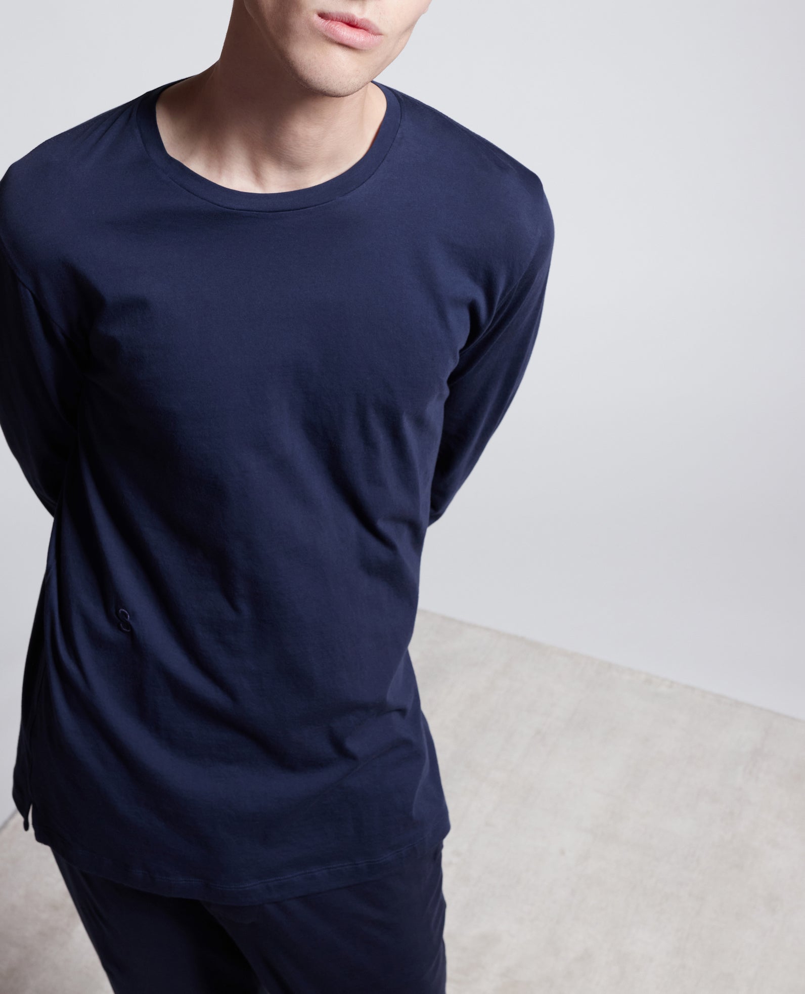 ☆関税込☆WOOALONG★Signature jersey half neck slim T-shirt Double Digits - Tee – 1234 Apparel & Wood