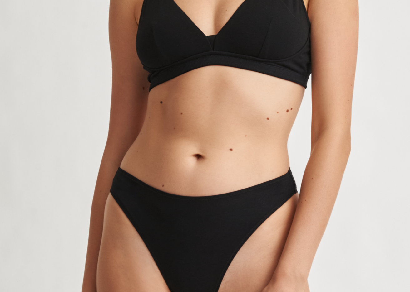 Galen High Leg Brief|Black